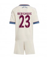 Ajax Steven Berghuis #23 Tredjedraktsett Barn 2025-26 Korte ermer (+ bukser)